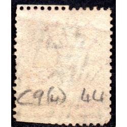 1857 C9 (4) 1d pale rose &#039;TR&#039; Plate 44 with 727 Spalding Numeral Cancel Used