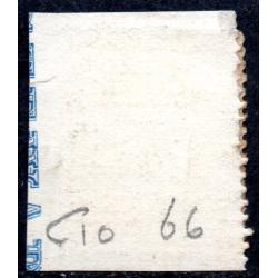 1861 Sg 40 C10 1d rose-red &#039;BE&#039; Plate 66 with 159 Glasgow Numeral Cancel Used