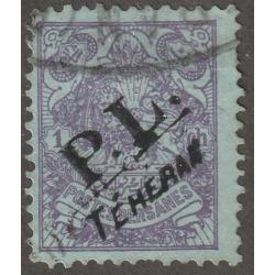 Persian stamp, Scott#446, used, certified, Local post issue, 1909